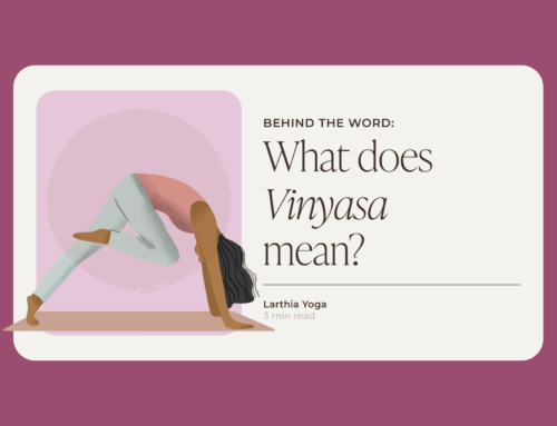 Behind the word: what does Vinyasa mean?